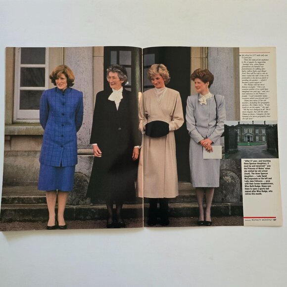 Royalty Monthly Magazine January 1988 Volume 7 Number 4 Behind The Curtain - Picture 15 of 16